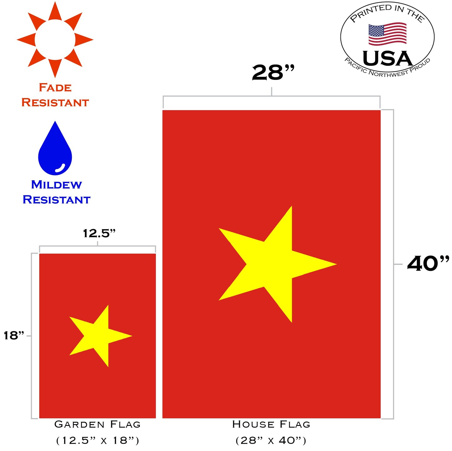 Flag of Vietnam Decorative  Flag