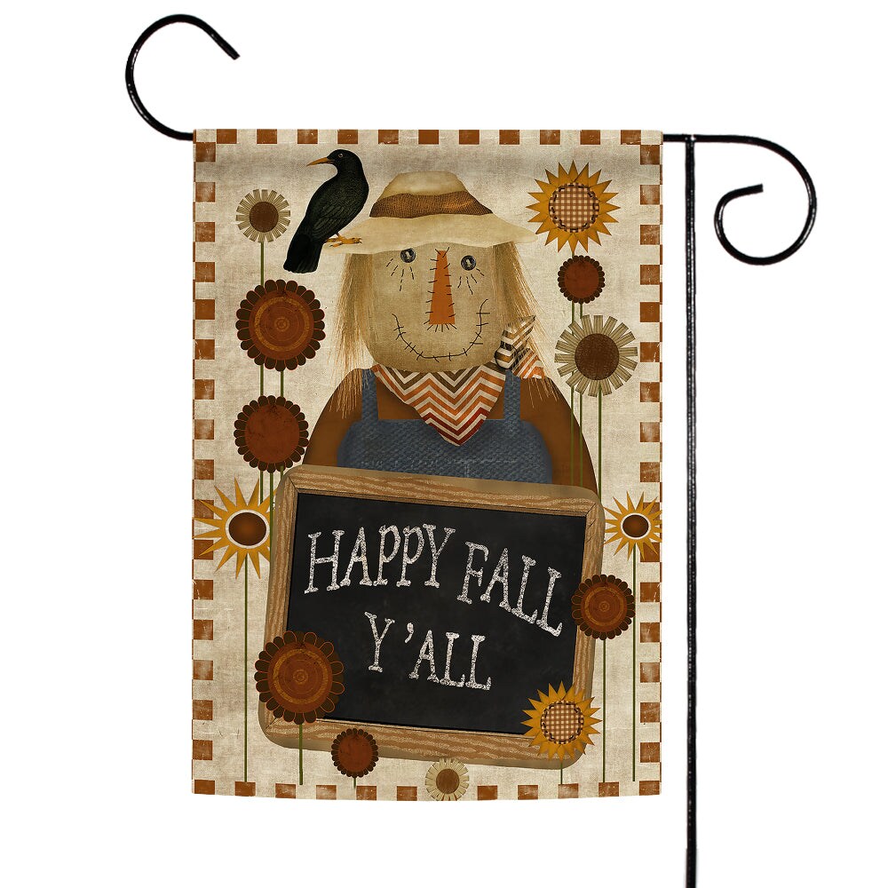 Happy Fall Y&#x27;all Decorative Fall Flag
