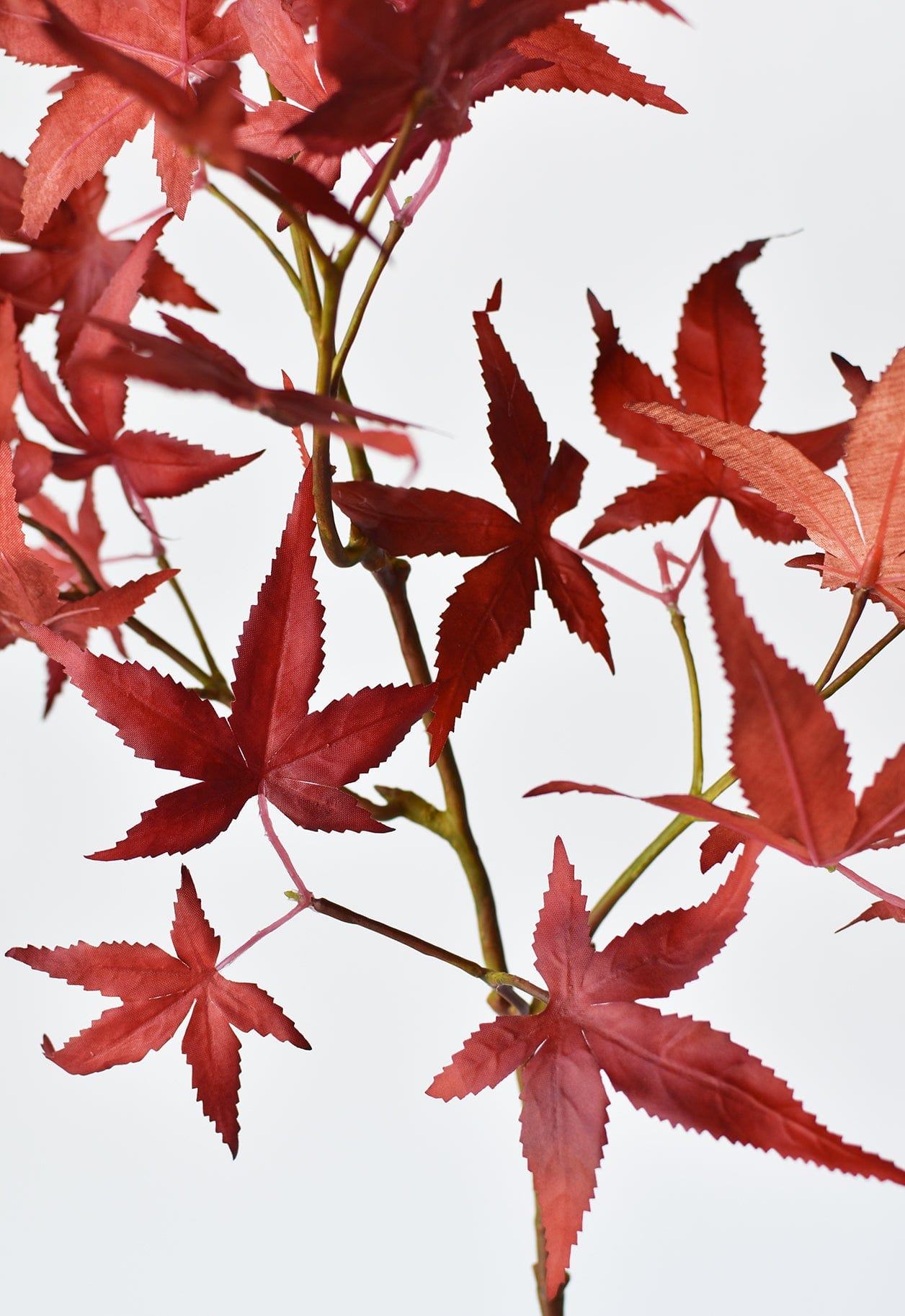 27&#x22; Faux Japanese Maple Leaf Stem