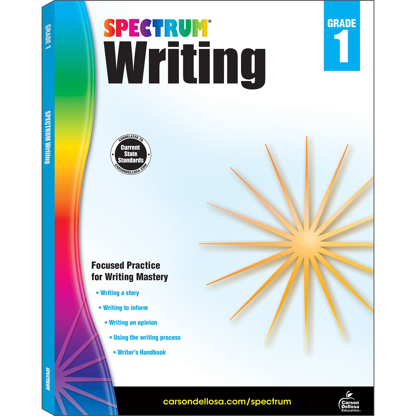 Spectrum First Grade Writing Workbook Ages 6 To 7 Grade 1 Writing 