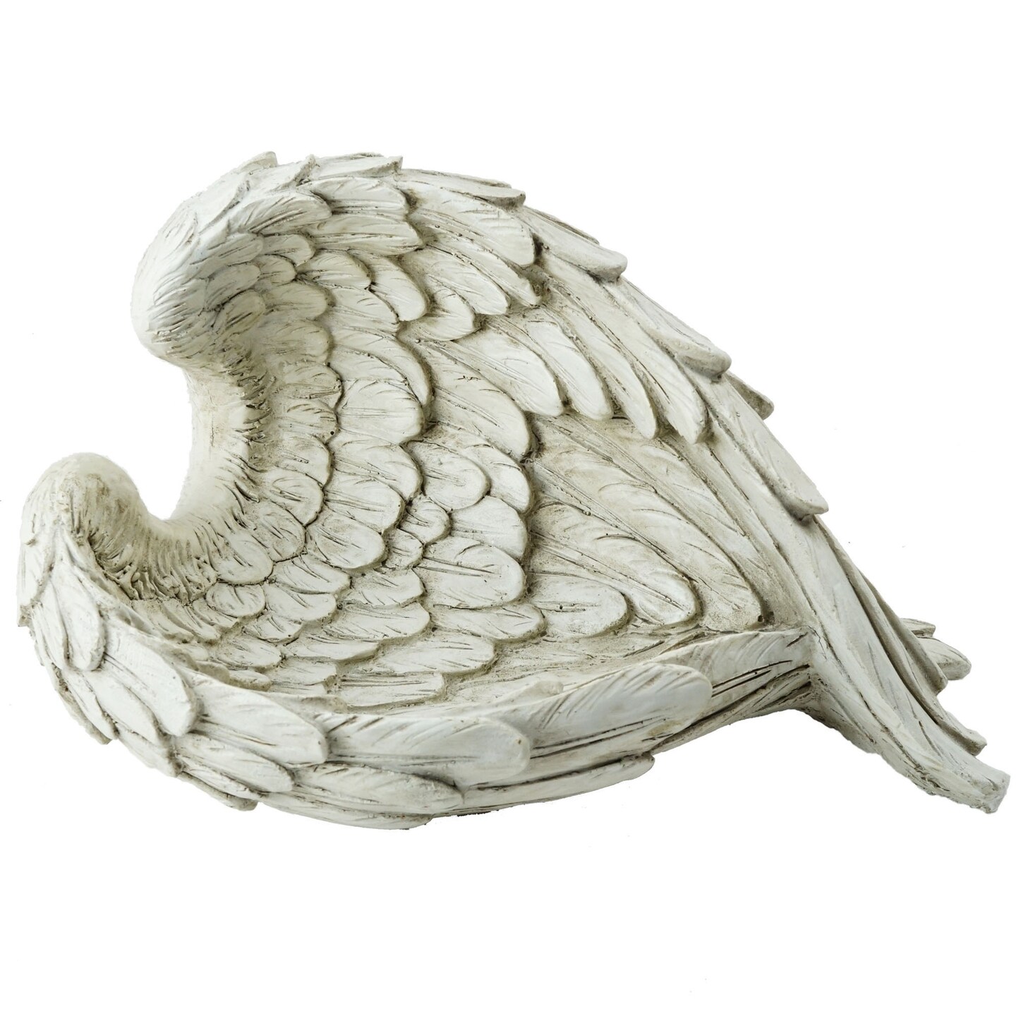 Northlight 10.75&#x22; Weathered Angel Wings Outdoor Garden Statue