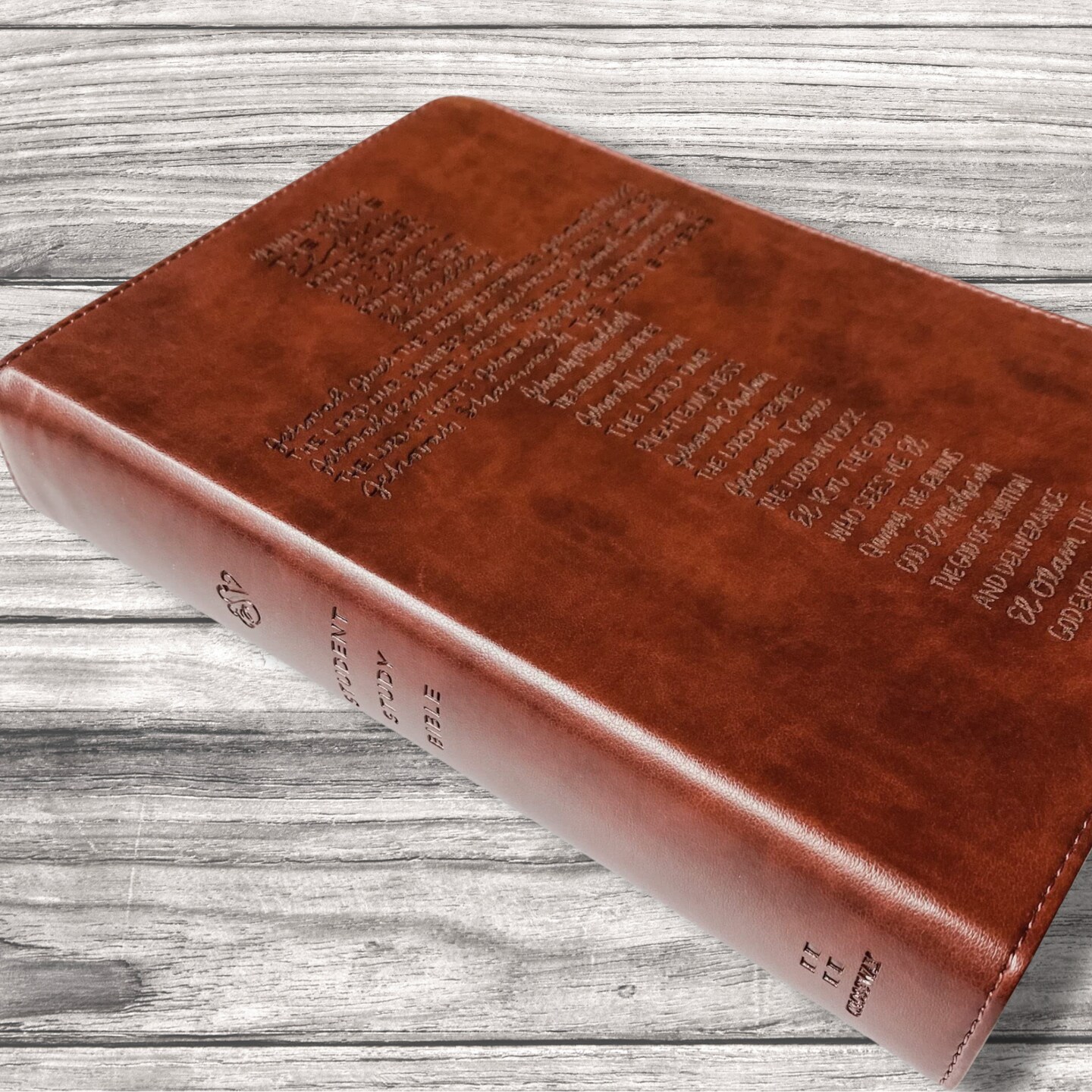 PERSONALIZED ** ESV - Student Study Bible - Pink/Brown. ** Custom Name popular Imprint