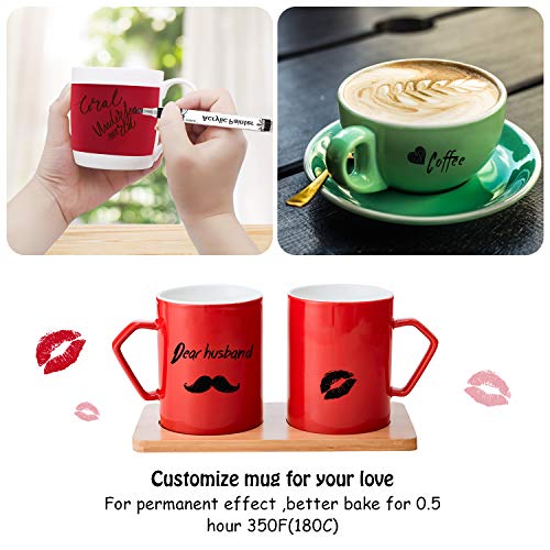 Black Acrylic Paint pens (6 Pack) Variety Pack - Extra Fine 0.7MM & Medium Tip 2-3MM - Water Based Paint Markers for Rock Painting, Stone, Ceramic, Glass, Wood, Canvas (BLACK)