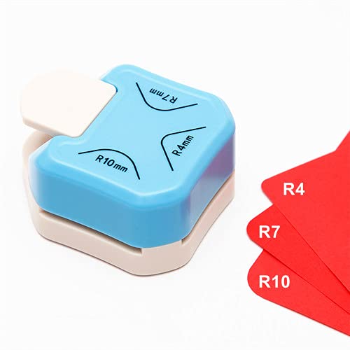 Paper Corner Rounder 3 in 1 &#xFF08;R4mm+R7mm+R10mm&#xFF09;&#xFF0C; Punches for Crafts&#xFF0C; Cutter &#xFF0C;Envelope Punch Board &#xFF0C;Hole Puncher&#xFF0C; Laminate, DIY Projects, Photo Cutter,Card Making Scrapbooking and Journaling