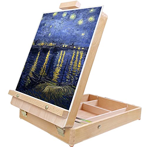 Travel Portable Easel Beech Wood Drawing Easel Painting Easel For Arti