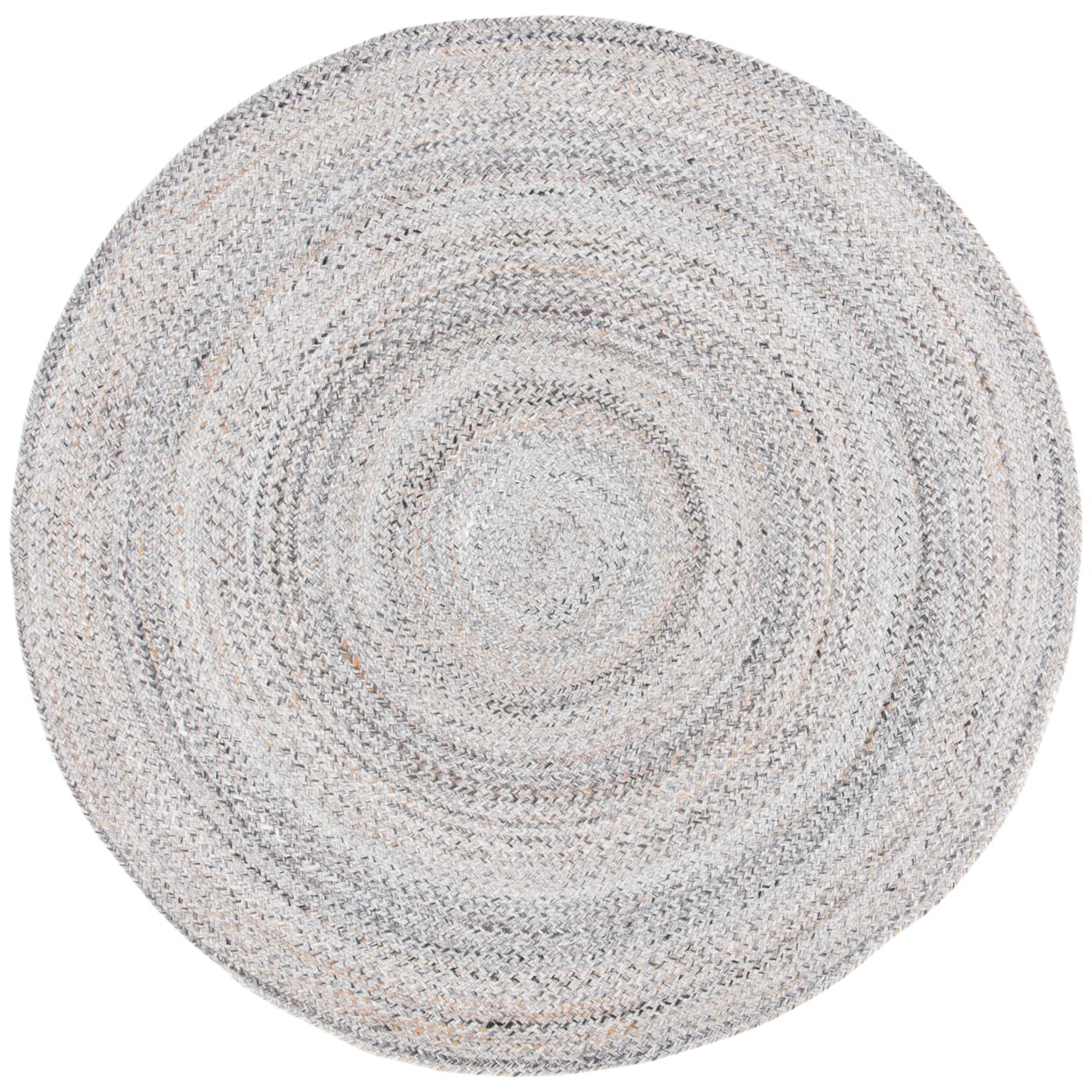 Safavieh Braided Collection Brd851F Handwoven Grey Rug Modern Area Rug Carpet