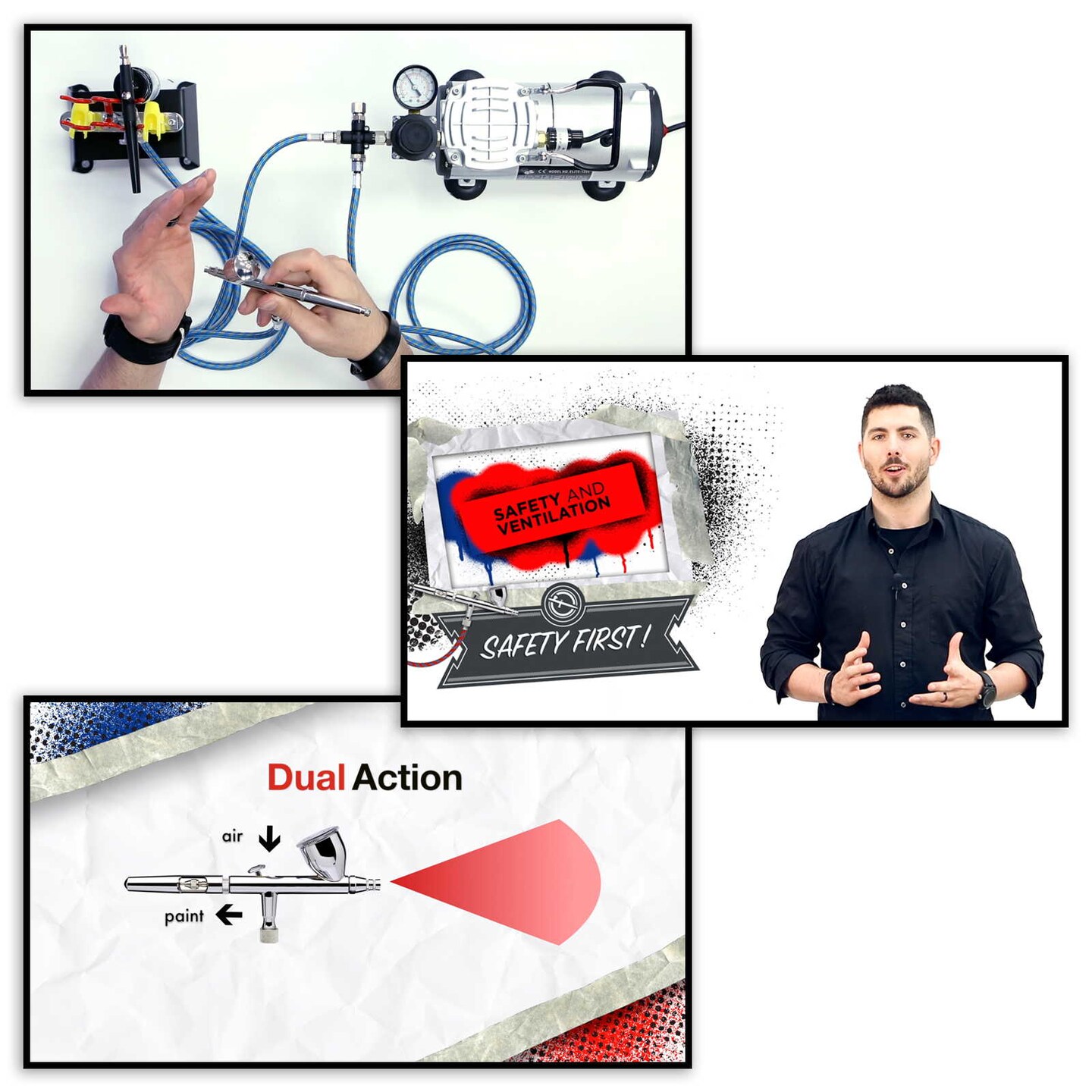 Airbrush Essentials - Master the Basics - Airbrush Beginners Tips on Equipment and Techniques