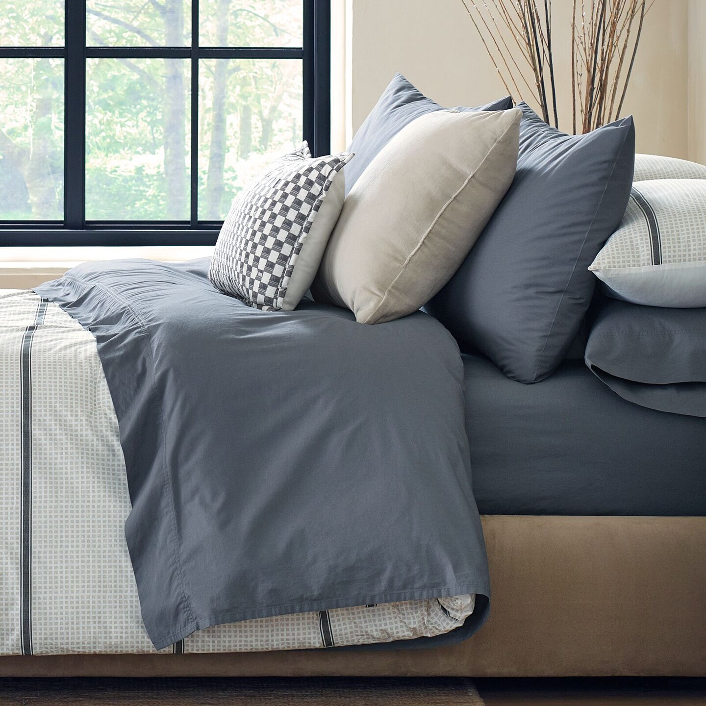 Nate Home by Nate Berkus Cotton Sateen Sheet Set