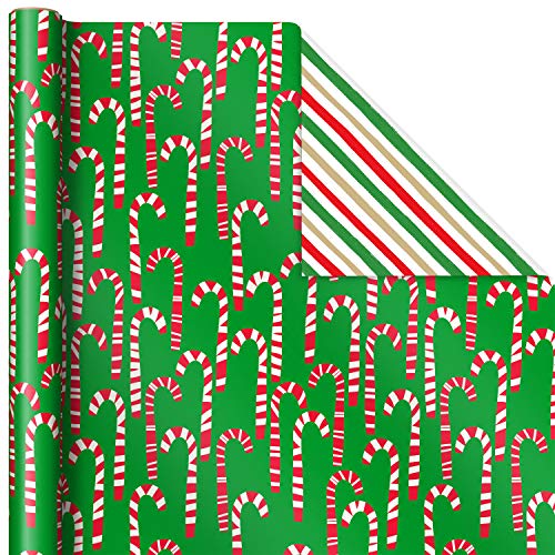 Hallmark Reversible Christmas Wrapping Paper (3 Rolls: 120 sq. FT. ttl)  Rustic Santa, Papercraft Snowmen, Candy Canes, Stripes, Snowflakes, 'Merry  Christmas to - China Eco Friendly Tableware and Eco Friendly Party Supplies