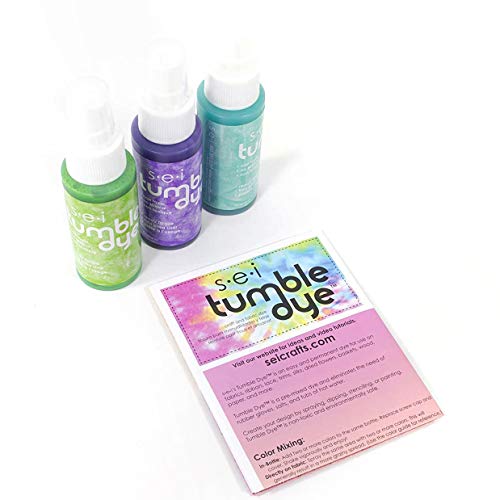 Spring Tie-Dye Kit, Fabric Dye Spray, 3 Colors