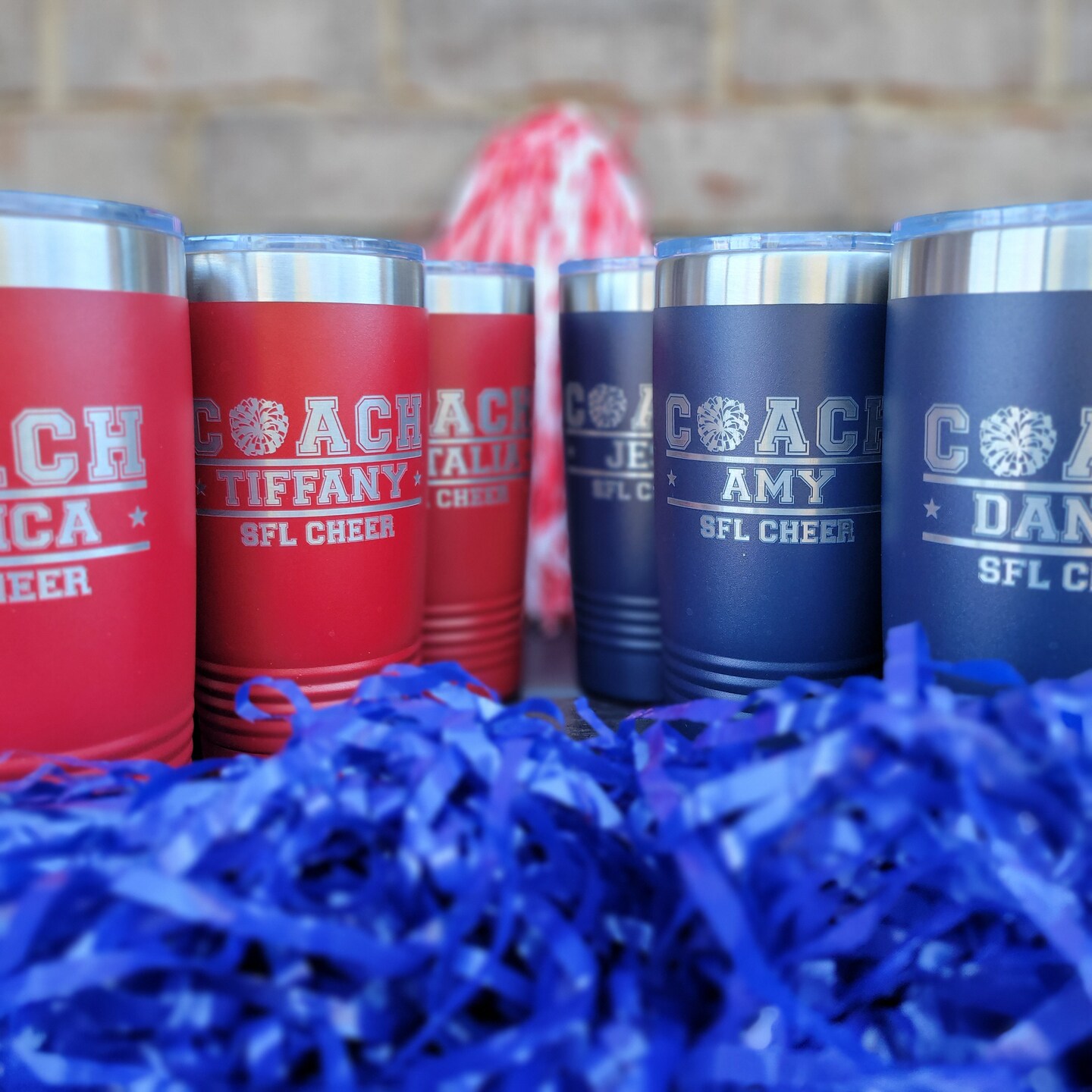 Personalized Cheer Coach Tumbler! Insulated Tumbler with