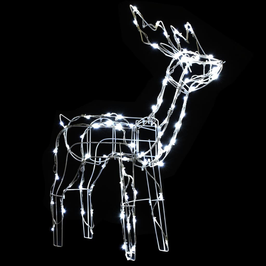 3 Piece Christmas Light Display Reindeers with 229 LEDs