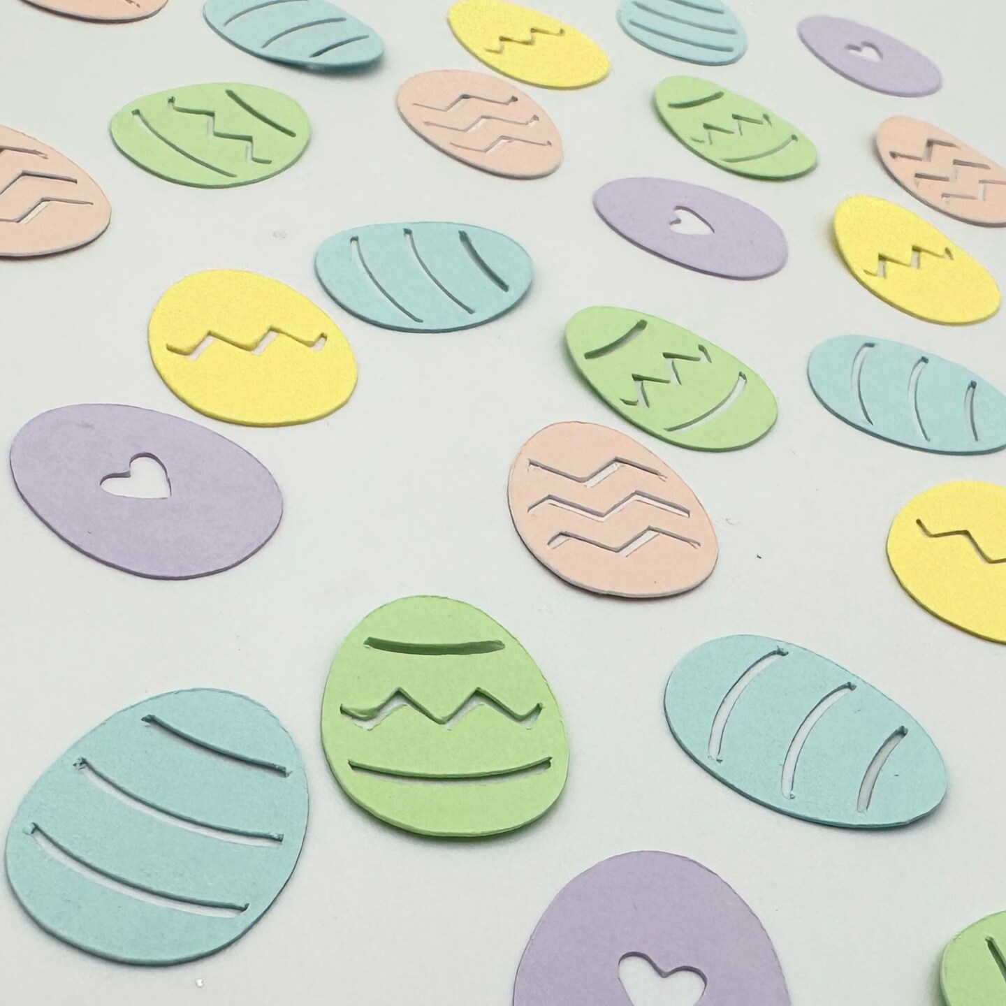 How to Make Easter Egg Confetti with your Cricut image 2