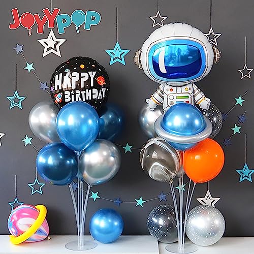 4 Sets Balloon Stand Kit For Table, Balloon Sticks with Base Birthday Graduation Party Decorations Wedding