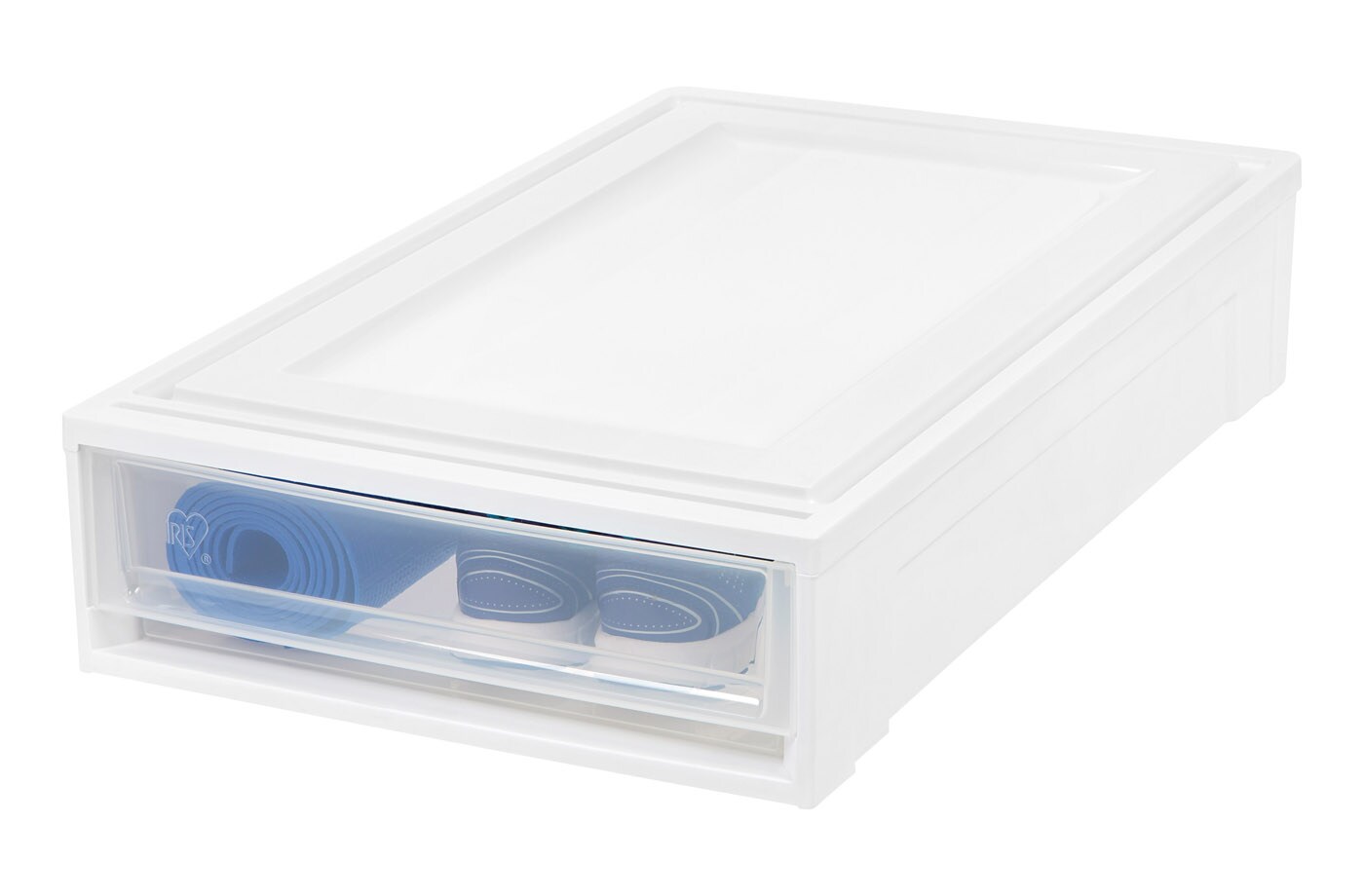 IRIS Under Bed Box Chest Drawer, White