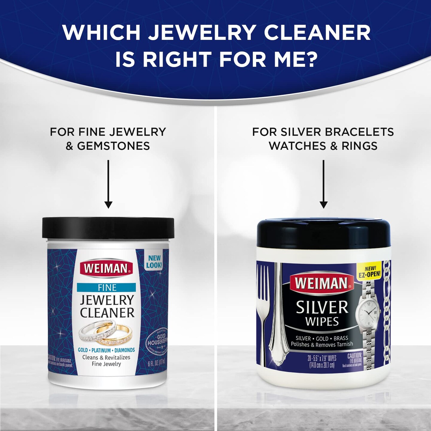 Fine Jewelry Cleaner Liquid with Cleaning Brush &#x2013; Restores Shine &#x26; Brilliance to Gold, Platinum, Precious Gemstones &#x26; Diamond Jewelry, 6 Oz