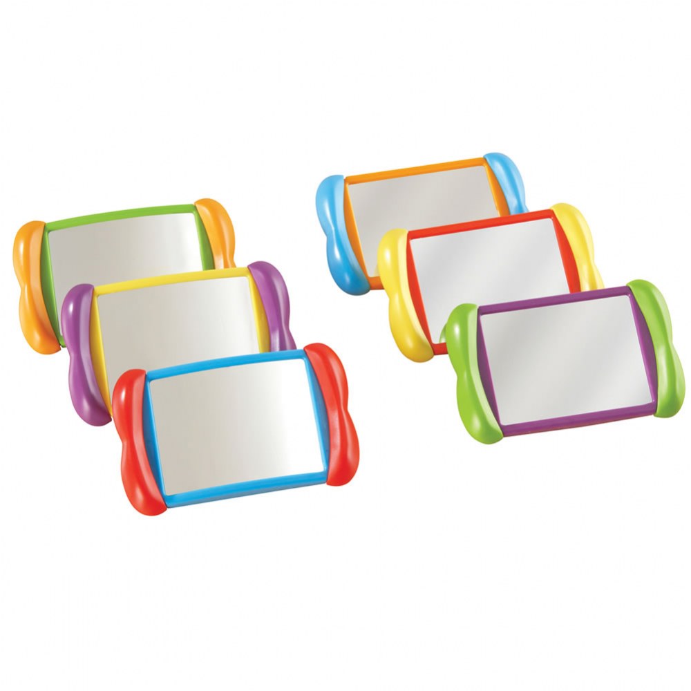 Learning Resources All About Me 2-in-1 Mirrors - Set of 6