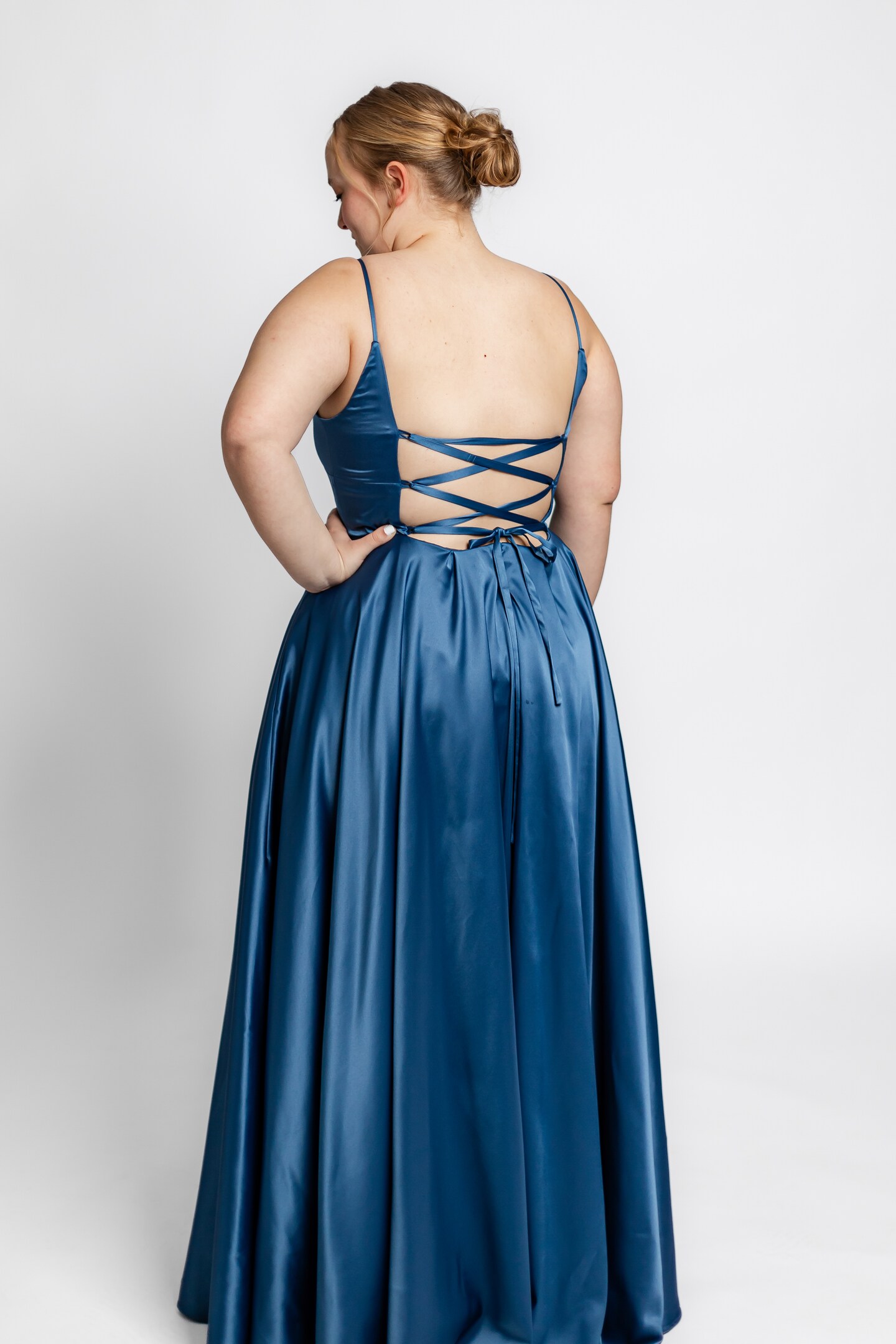 princess polly baby blue dress Flower Appliuqed Beaded Dusty Blue Prom Dresses See Through Tulle Formal  Dresses – SheerGirl
