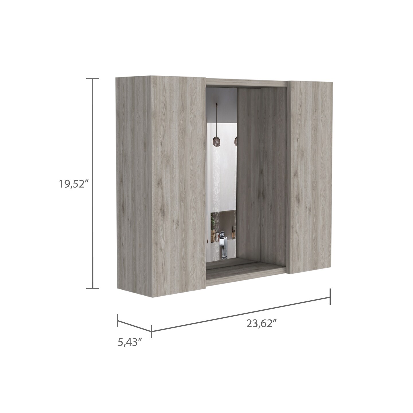1-Drawer Medicine Cabinet - 24.25 | Organize in Style