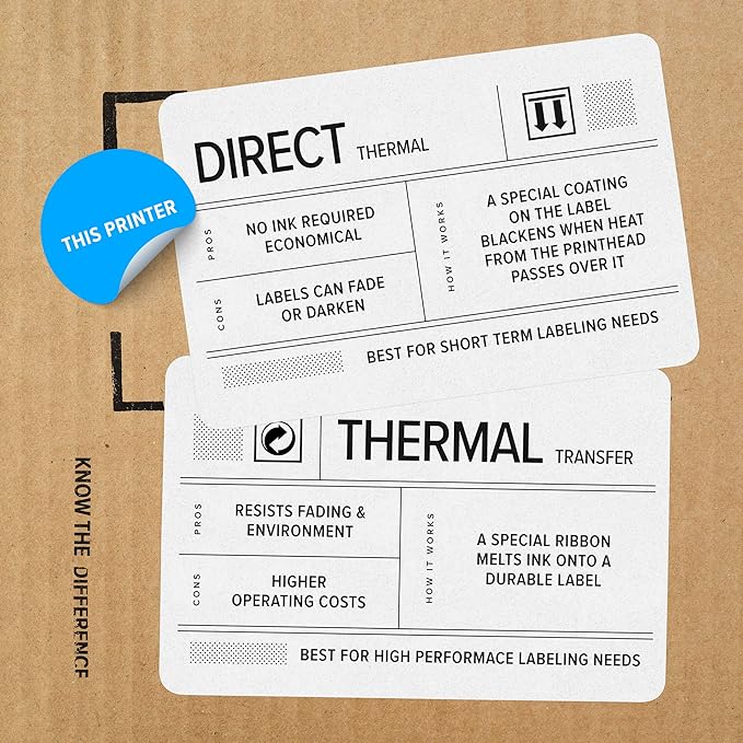 ZEBRA&#xAE; Direct Thermal Monochrome Desktop Printer