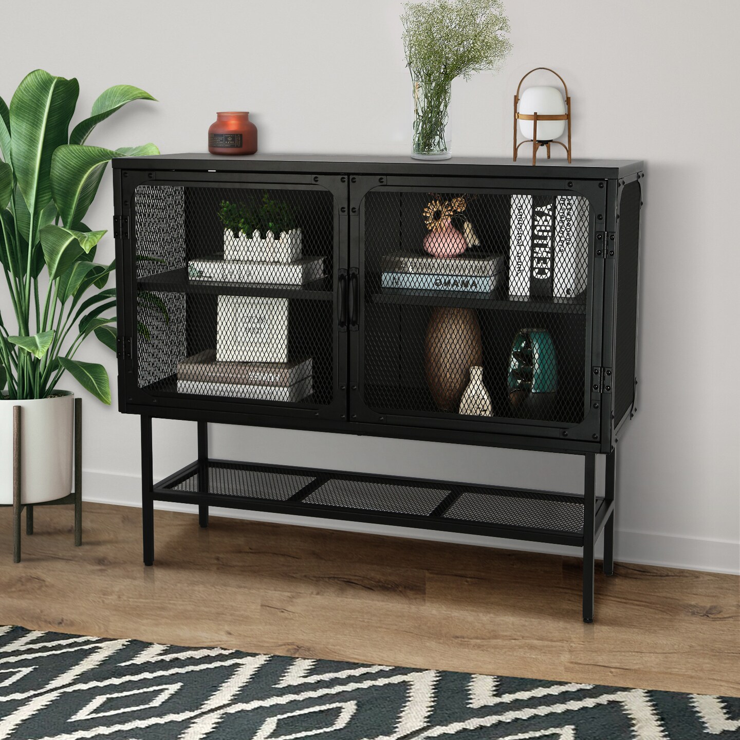 Vintage Corner Storage Cabinet - 63.93 | Elegantly Store with Charm