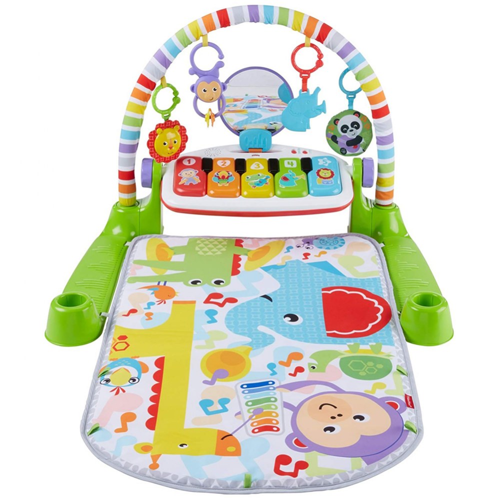 Fisher Price Toys Deluxe Kick &#x26; Play Piano Gym