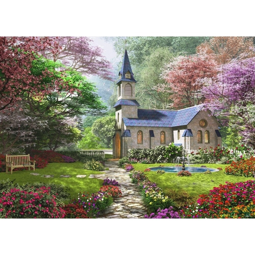 The Country Church Poster Print By Dominic Davidson