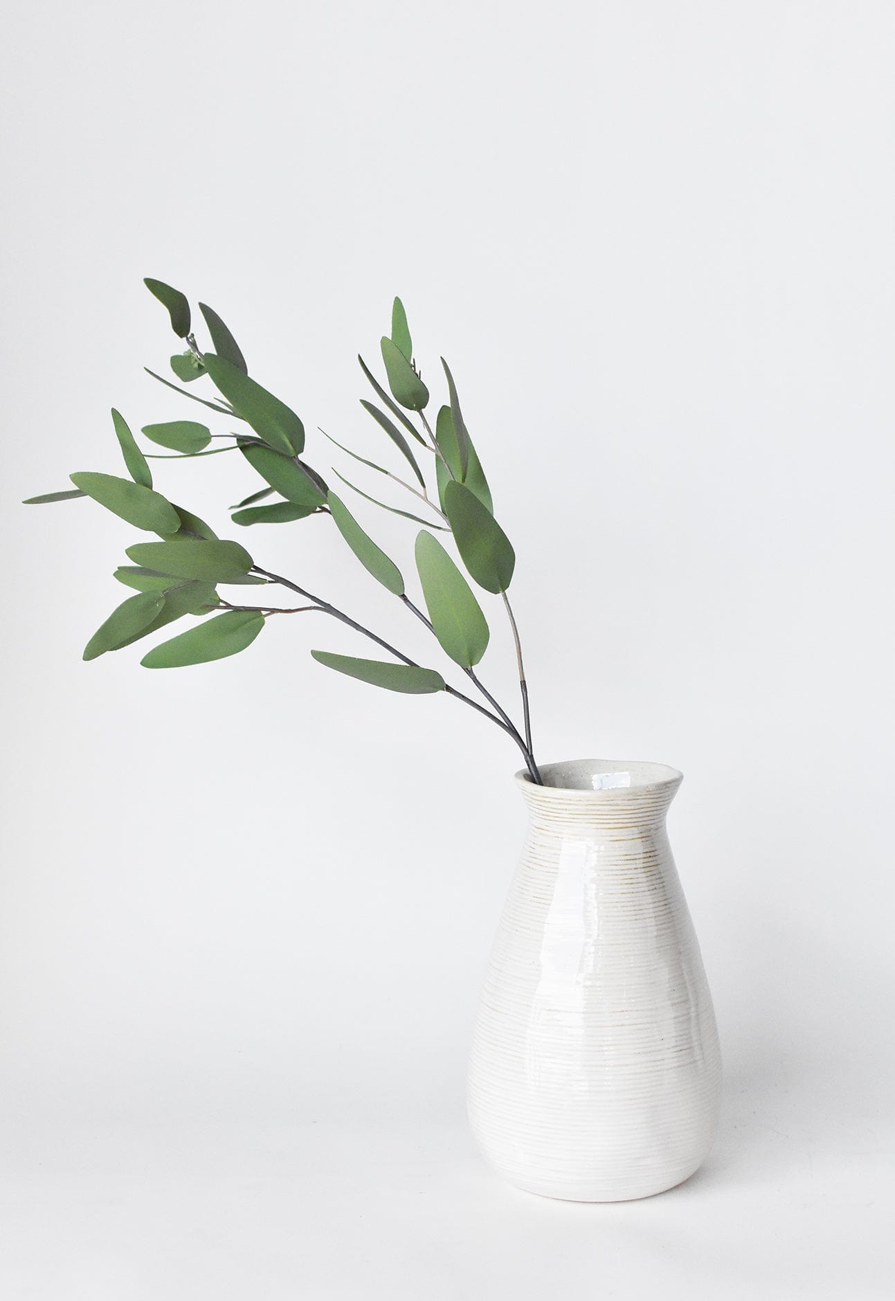 31&#x22; Faux Eucalyptus Leaf Stem