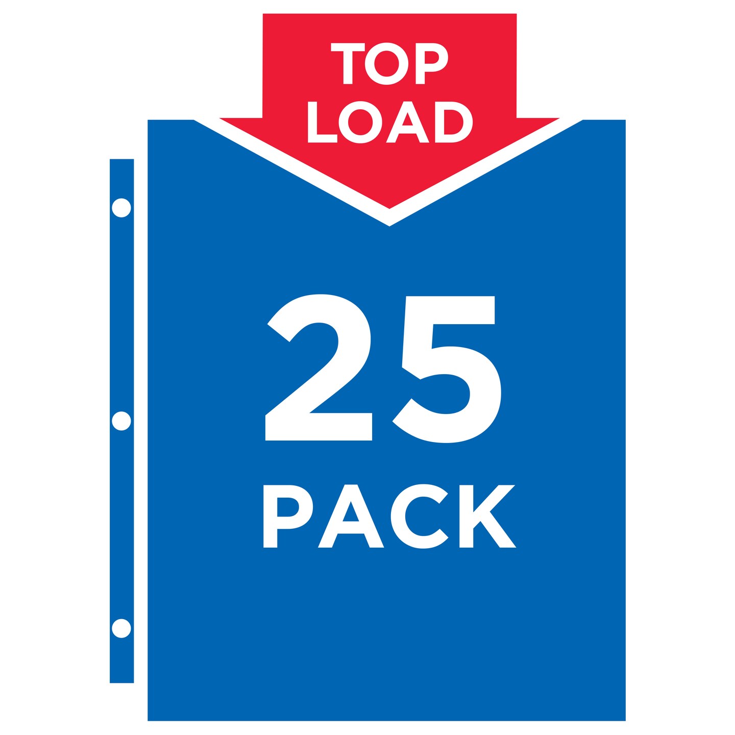 Avery Diamond Clear Heavyweight Sheet Protectors, Holds 8.5" x 14" Sheets, Legal Size, Easy Load, 25ct (73897)