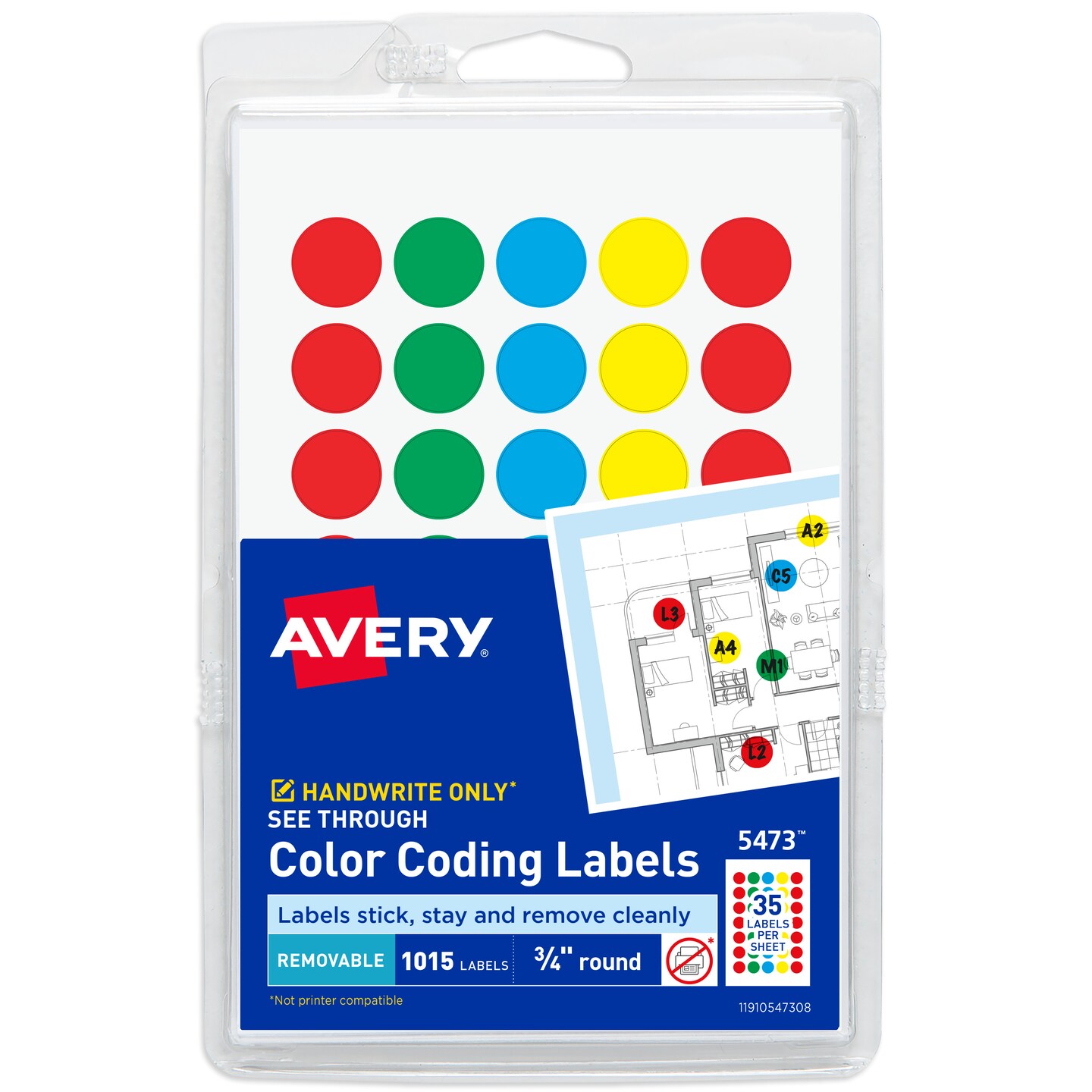 Coding Circle Dot Sticker Label  Circle Sticker Round Dot Color