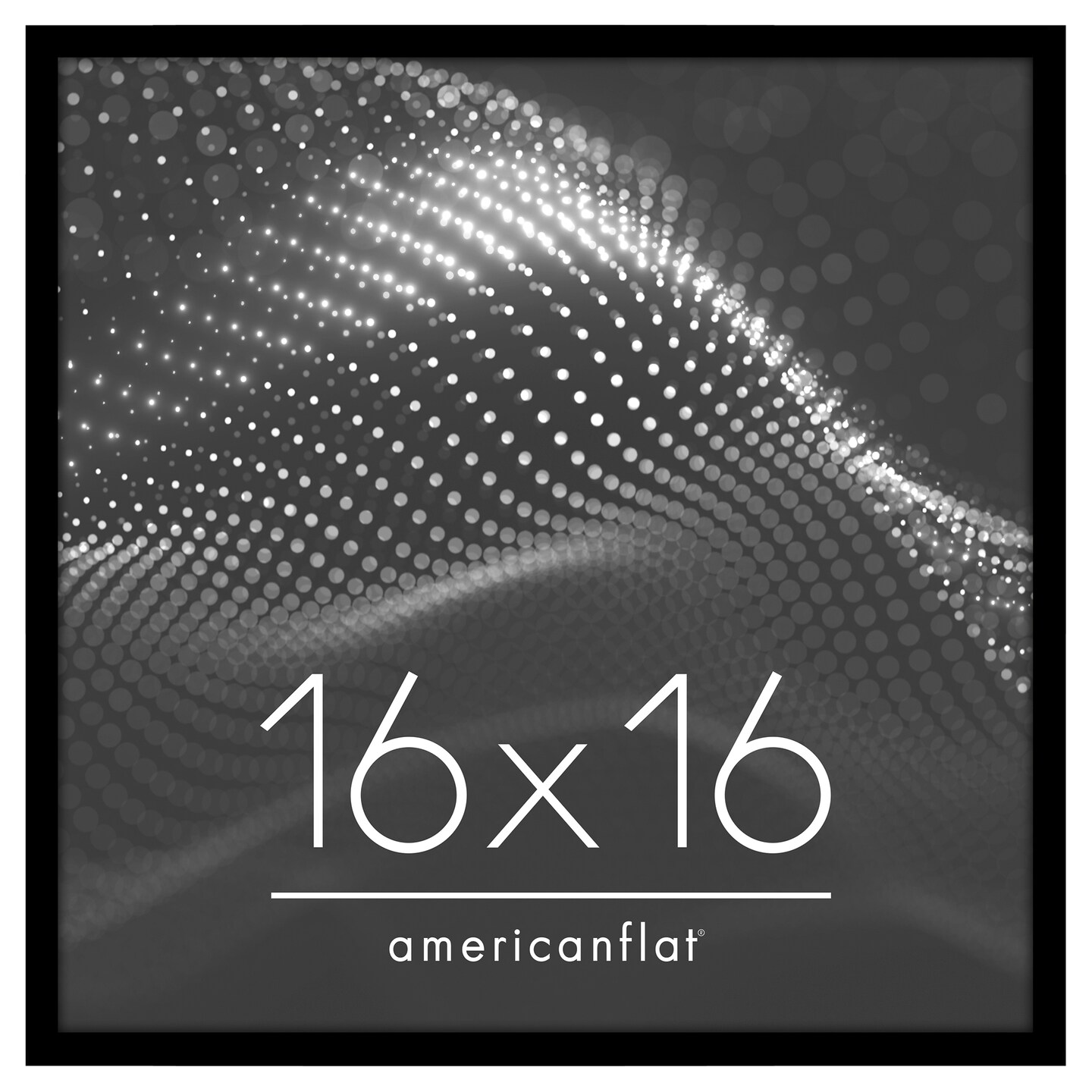 Americanflat Poster Frame - Perfect Frame for Photos and Artwork - Large Picture Frame - Polished Plexiglass - Hanging Hardware with Horizontal and Vertical Display