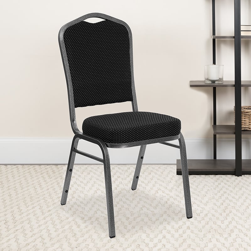 HERCULES Series Crown Back Stacking Banquet Chair
