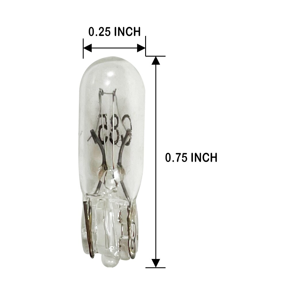 Satco S6901 - 1.12W 28V W2.1x4.9d #85 Sub Mini Wedge Indicator Miniature Bulb