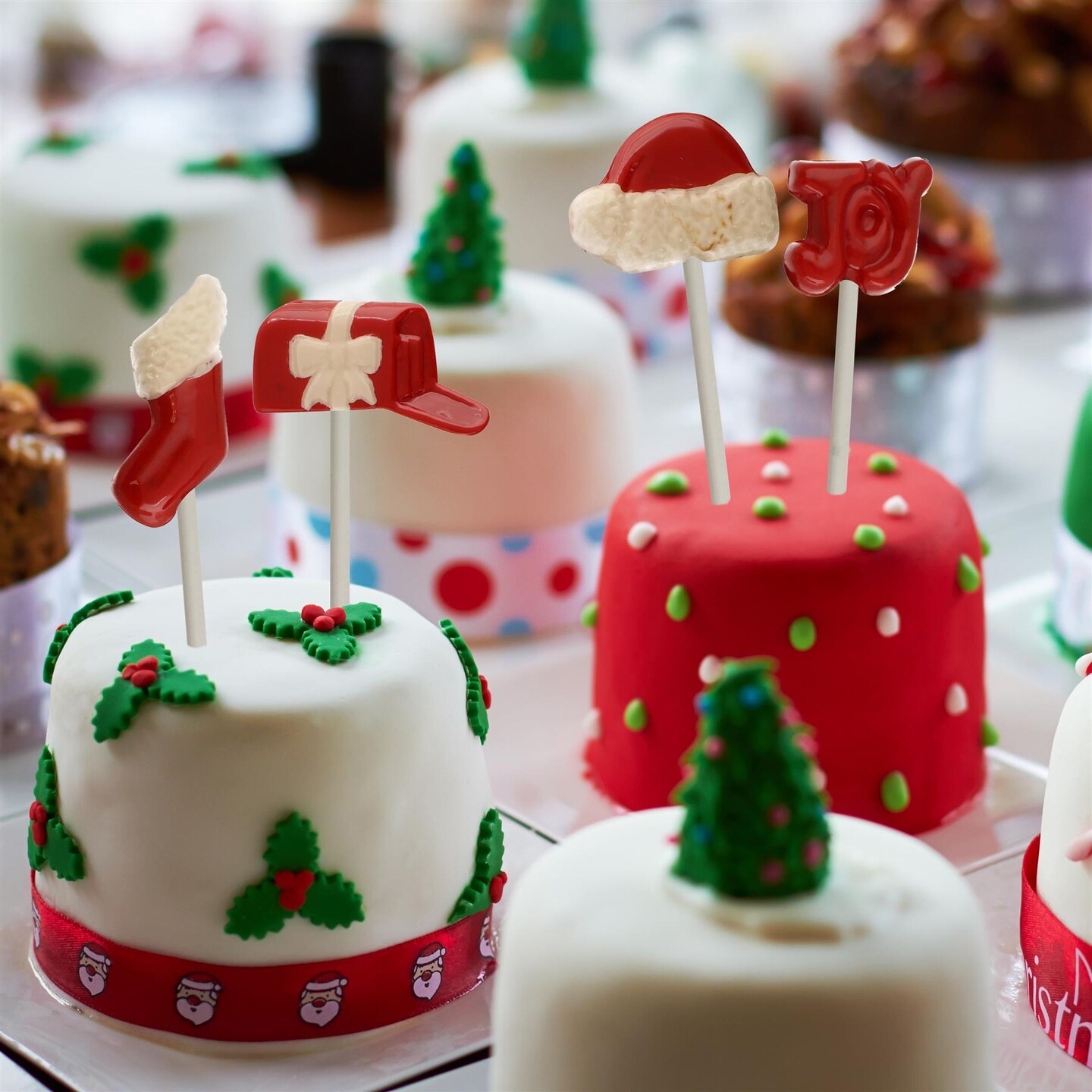 Chocolate Mold Asst Christmas Lollies