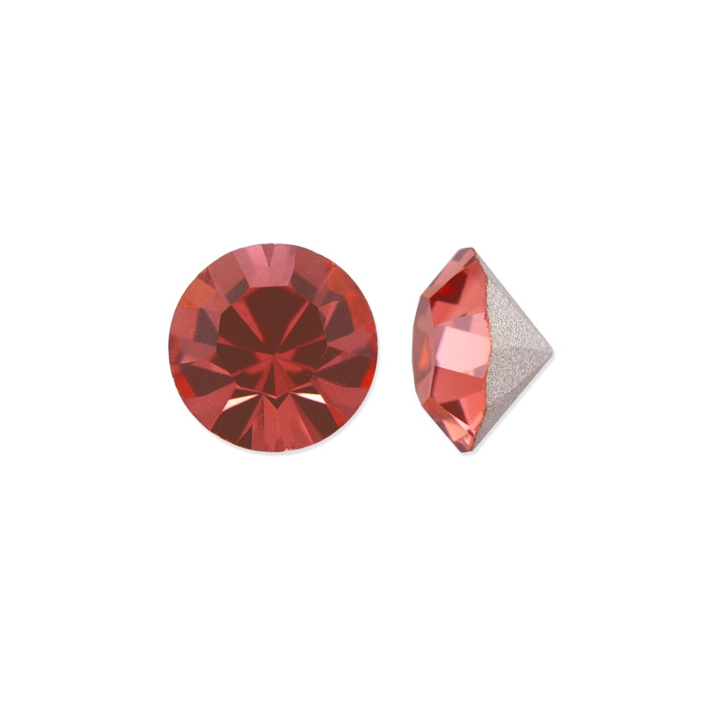 Preciosa Crystal Maxima Chaton 3mm (PP24) Padparadscha (Package of 50)