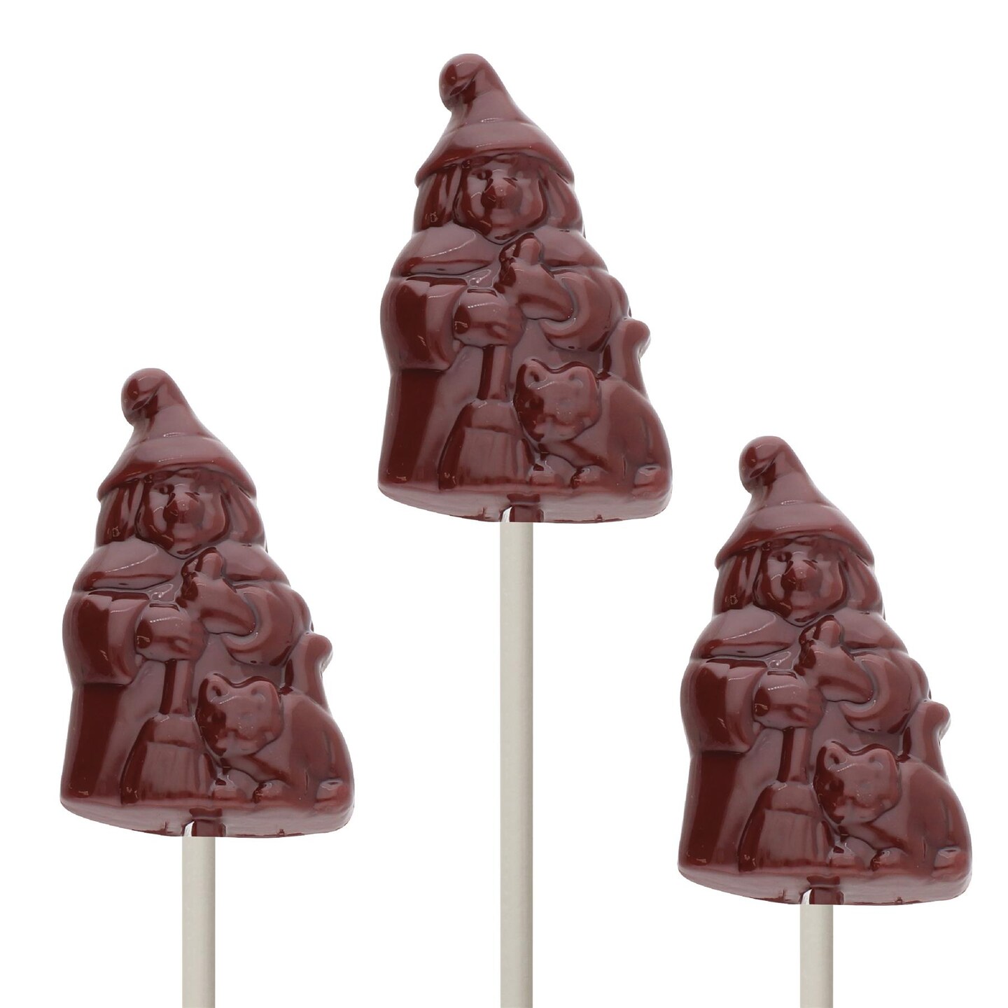 Chocolate Mold Cute Witch Lolly