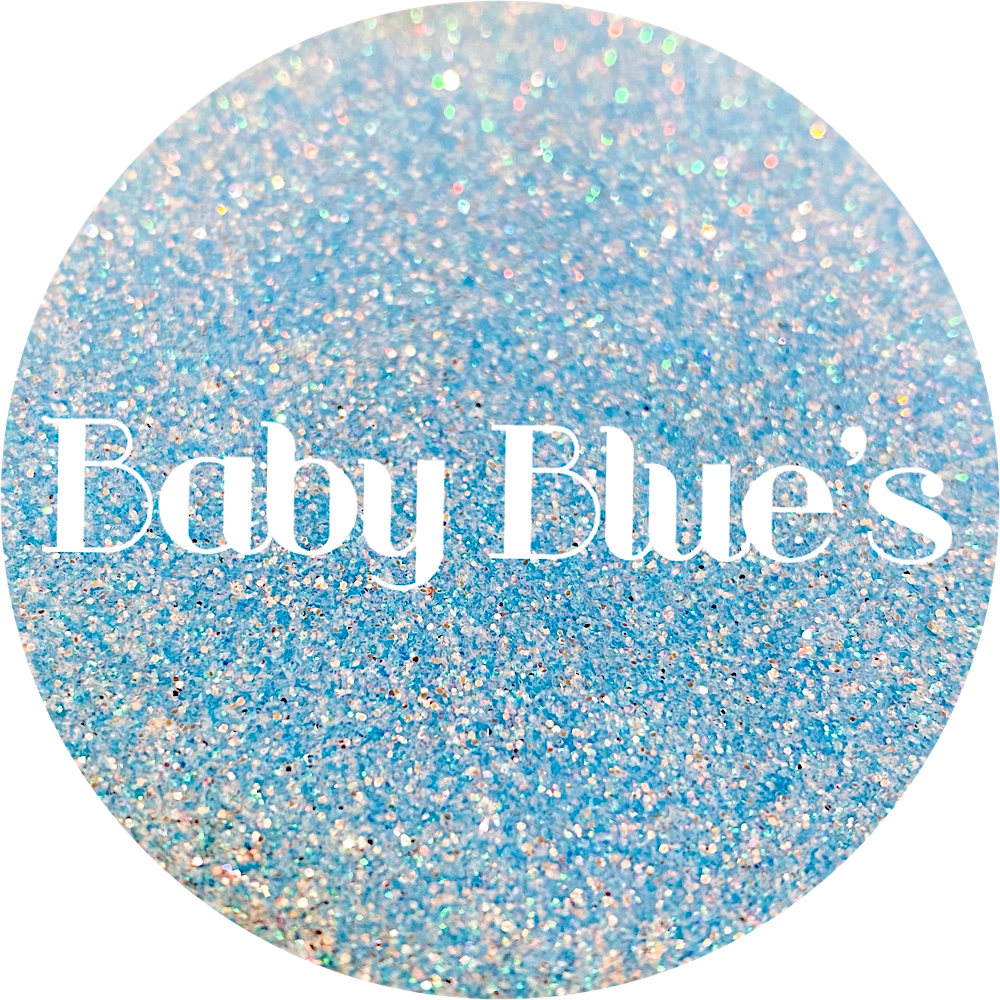 Polyester Glitter - Baby Blue's by Glitter Heart Co.™