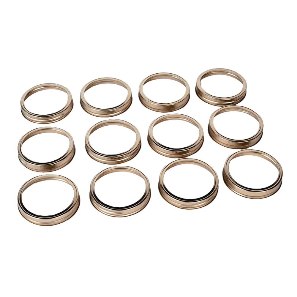 Jarden Home Brands Regular Mouth Canning Jar Bands Pack of 12