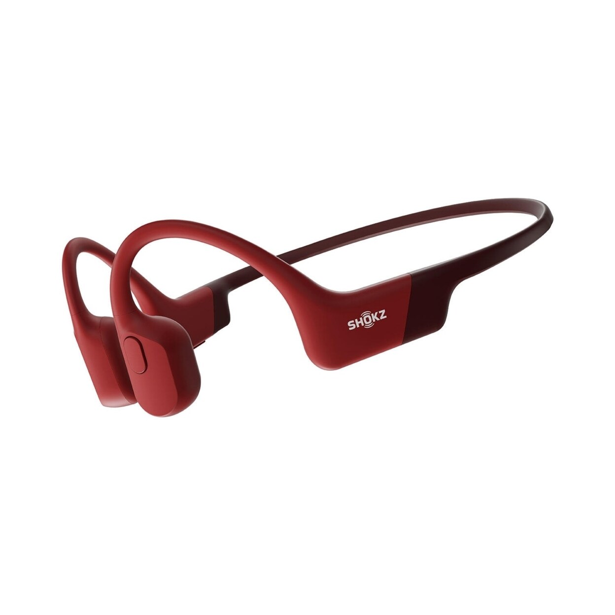 Shokz Openrun Open-Ear Endurance Bluetooth Headphones (Red)