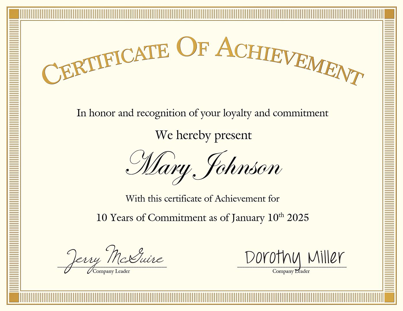 Great Papers! Certificate with Gold Foil, Certificate of Achievement, 8.5&#x22; x 11&#x22;, Printer Compatible, 15 sheets