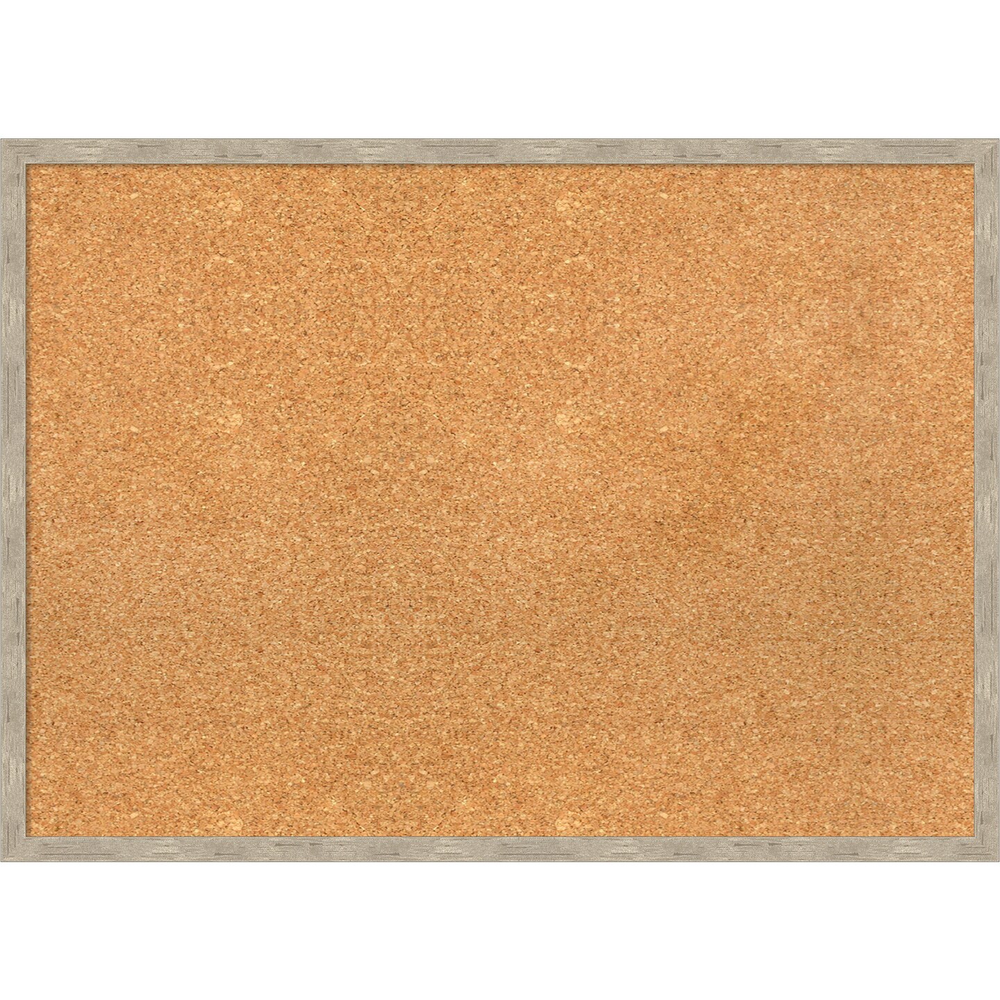 Imprint Wood Framed Corkboard, Natural Cork