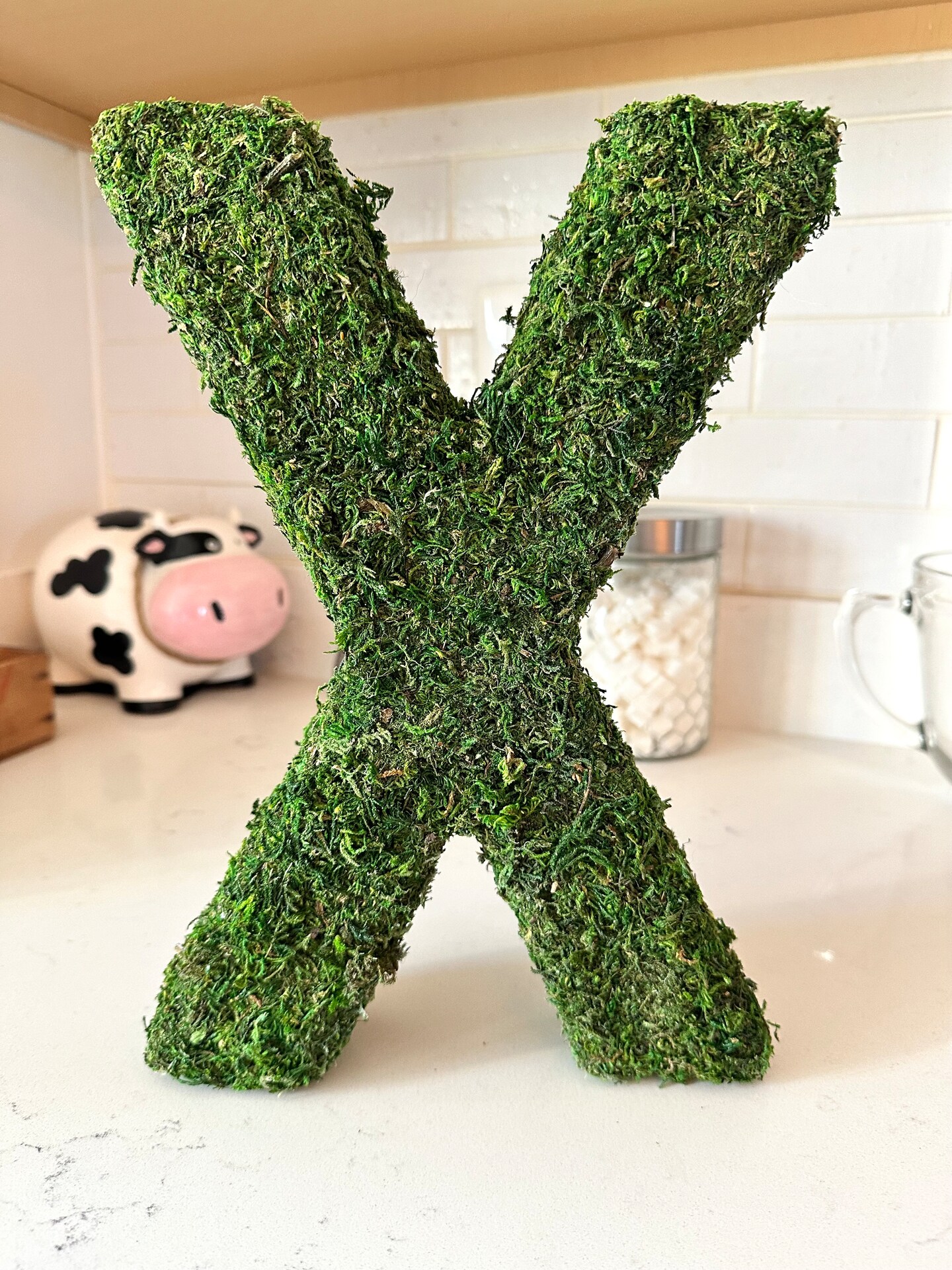 12” Moss Letter Wedding Baby Shower Woodland Party Enchanted Forest ...