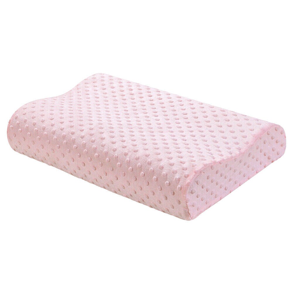 SKUSHOPS Contour Memory Foam Pillow Orthopaedic Head Neck Back Support Pillow with Cover 1 or 2 Pack