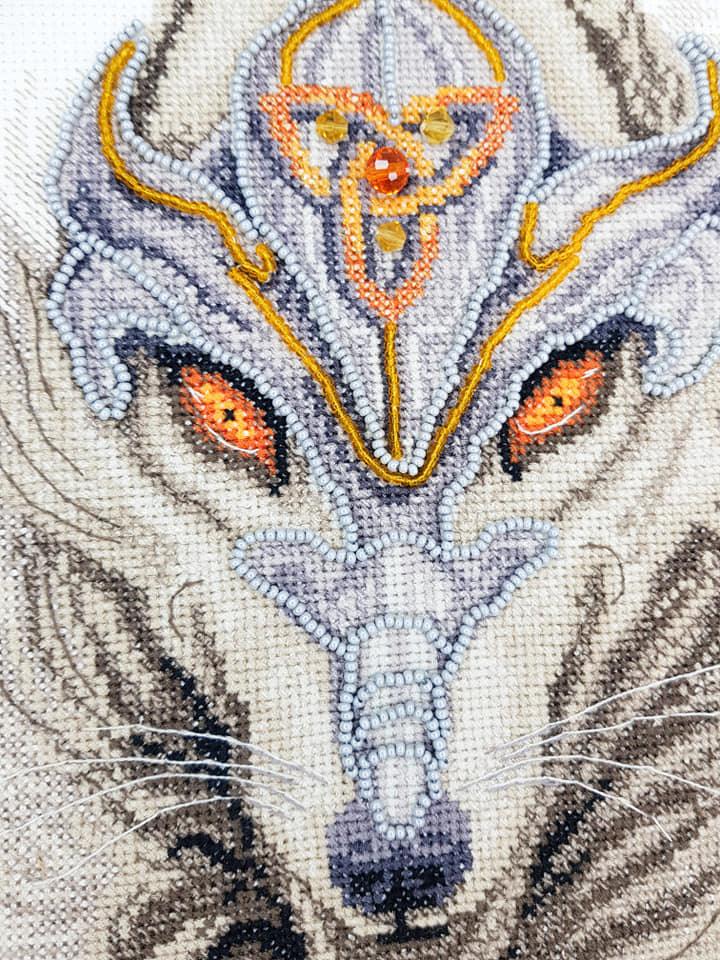 Cross-stitch kit M-423C &#x22;Keeper of the Secret&#x22;