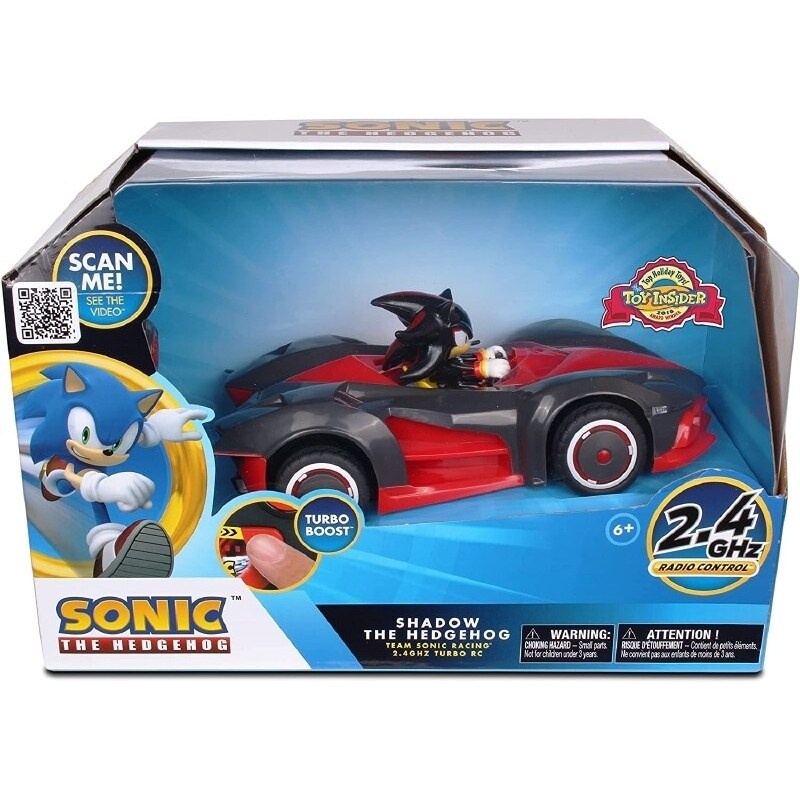 Sonic Racing Shadow The Hedgehog 2.4Ghz Turbo Remote Controled Car