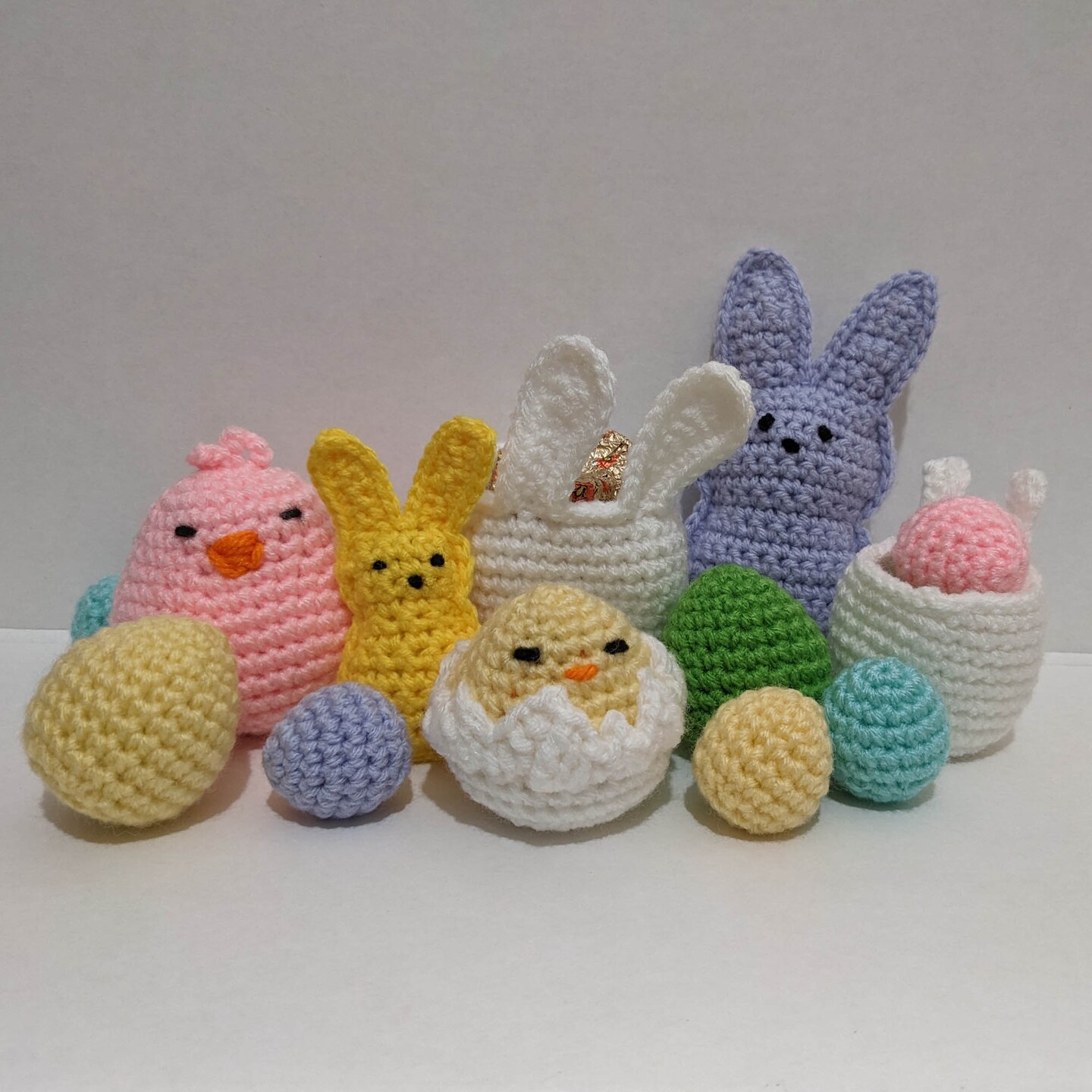 product name is Easter Crochet Amigurumi Set