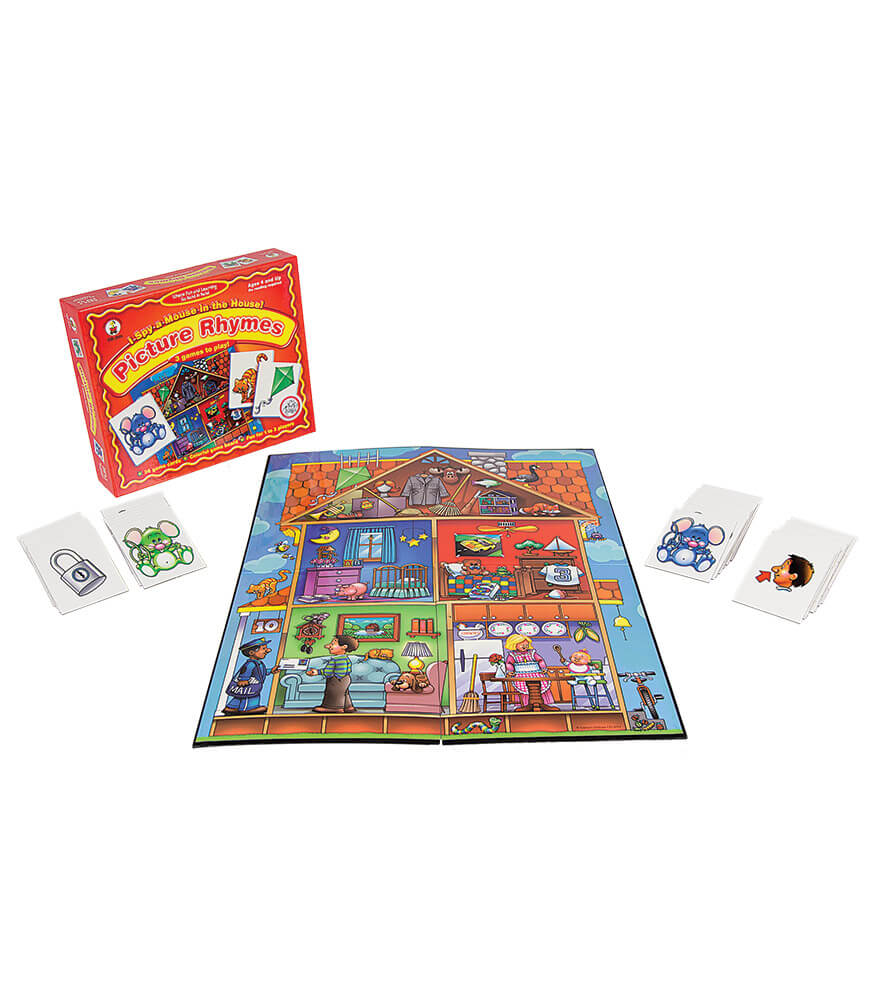 Carson Dellosa I Spy a Mouse in the House! Picture Rhymes Board Game |  Michaels