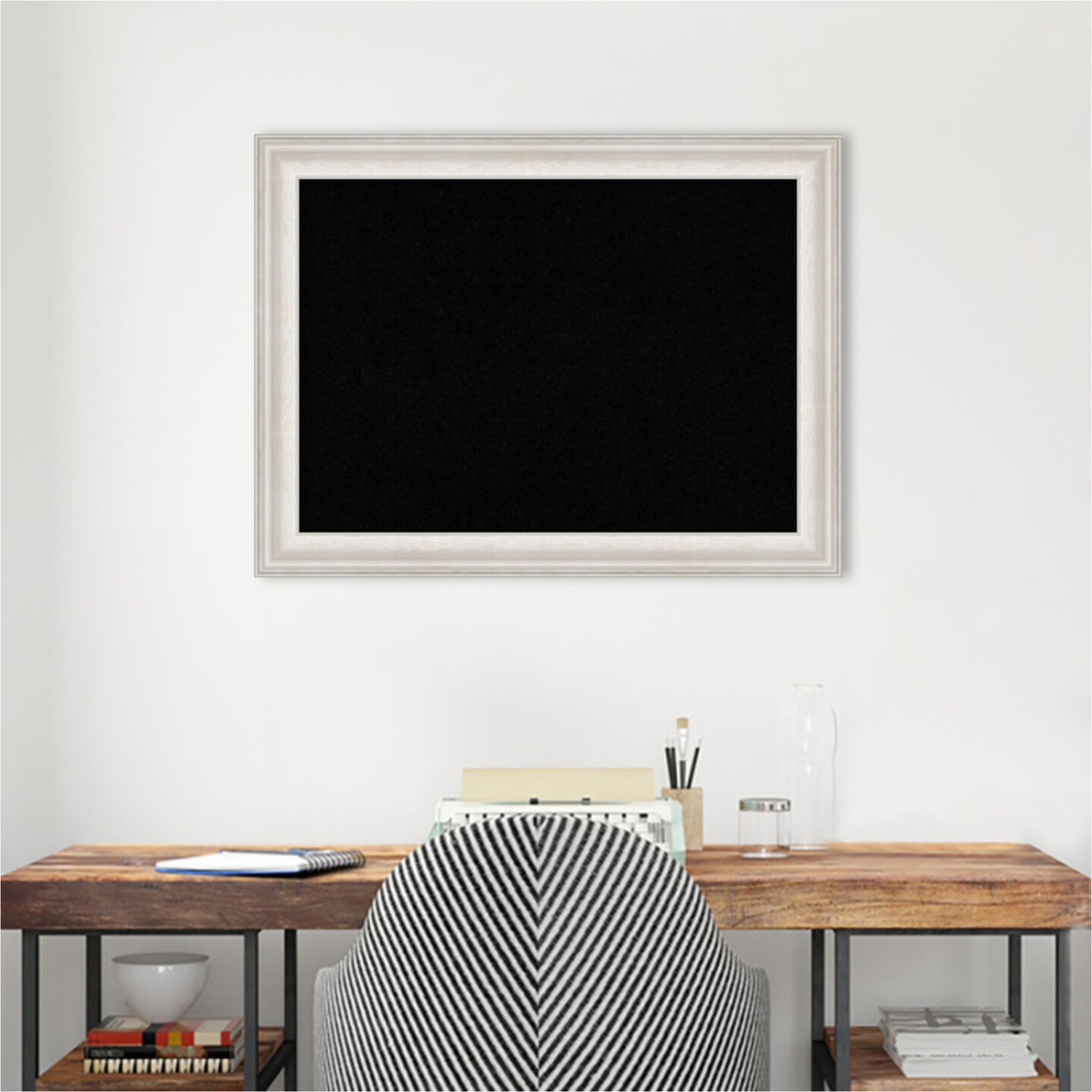 Trio Framed Corkboard, Black Cork