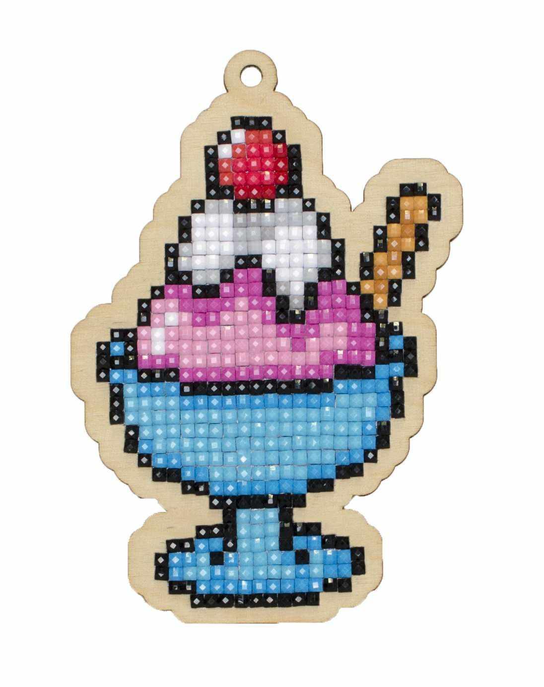 Ice Cream WWP169 Diamond Painting on Plywood Kit