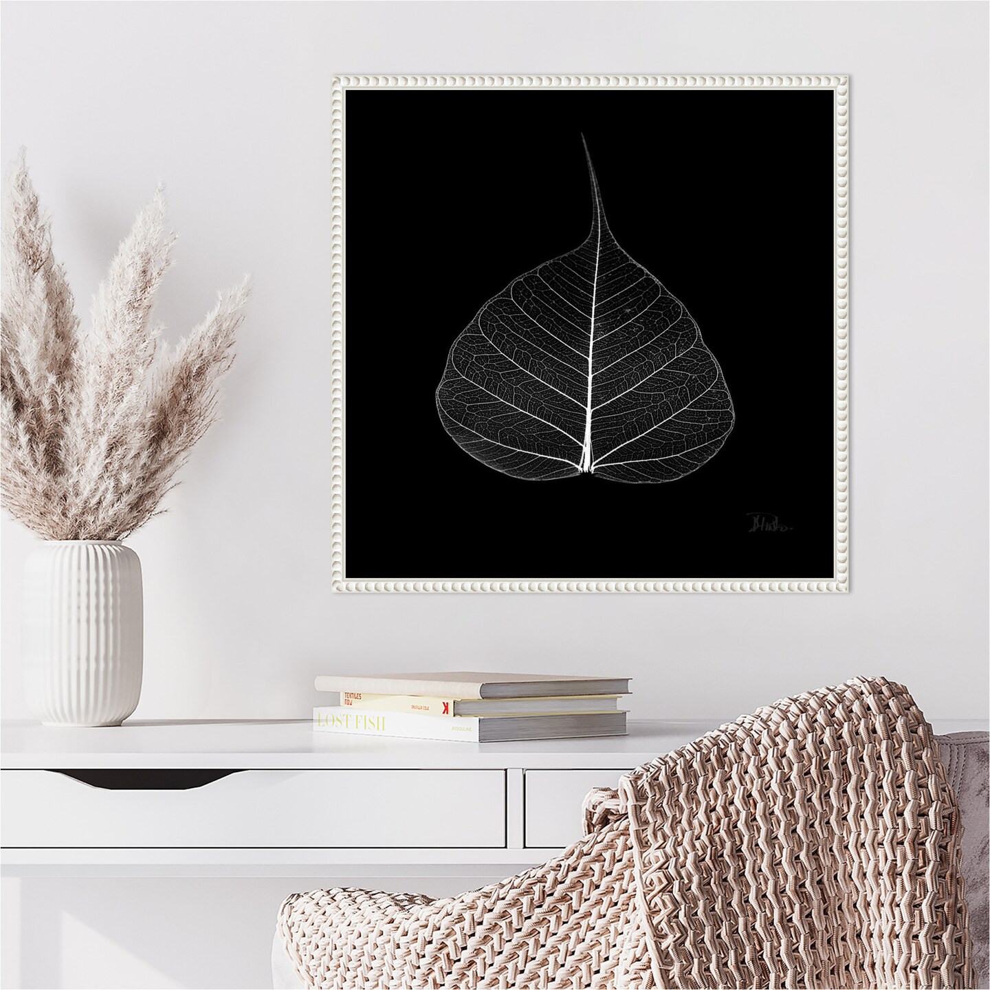 Minimalism in Black I by Patricia Pinto Framed Canvas Wall Art